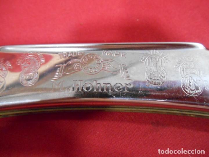 Instrumentos musicales: HARMONICA,HOHNER MODELO ECHO - MADE IN GERMANY - - Foto 2