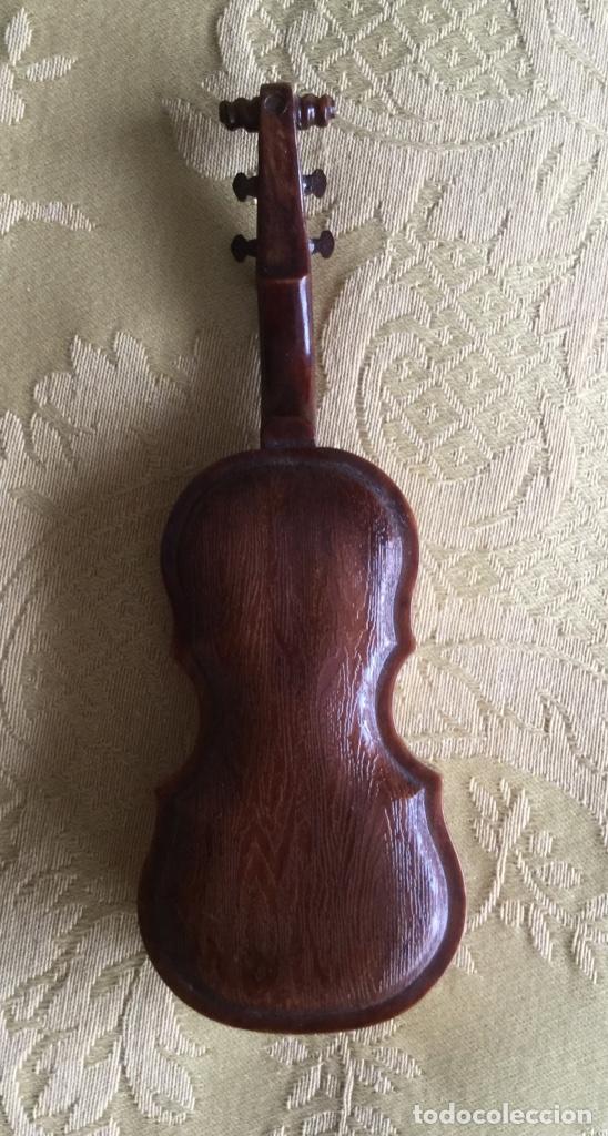 Instrumentos musicales: VIOLA EN MINIATURA VINTAGE - Foto 4