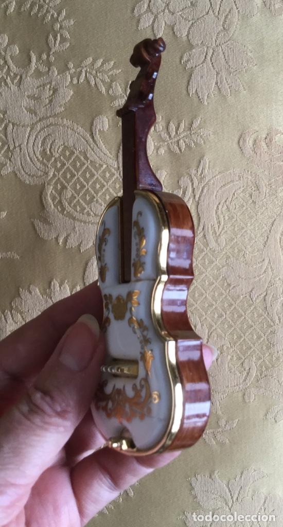 Instrumentos musicales: VIOLA EN MINIATURA VINTAGE - Foto 8