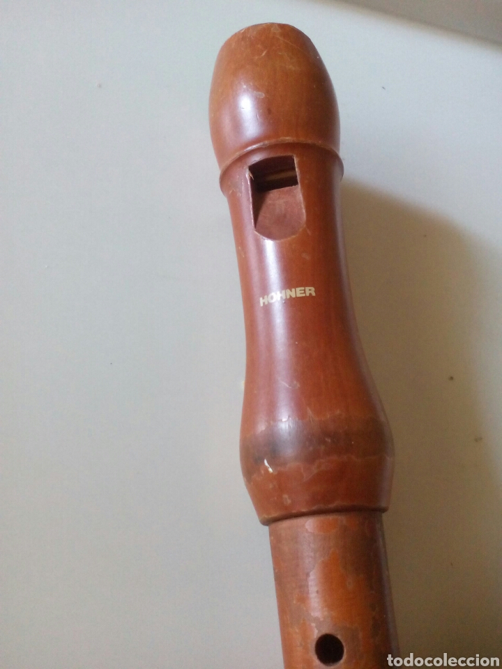 Instrumentos musicales: ANTIGUA FLAUTA MADERA HOHNER - Foto 2