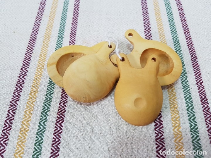 Instrumentos musicales: Pitos. Casta&ntilde;uelas de Boj - Foto 5