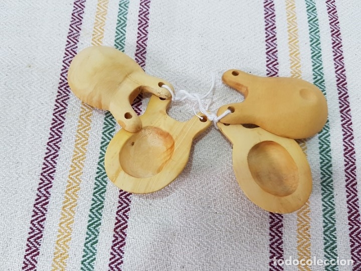 Instrumentos musicales: Pitos. Casta&ntilde;uelas de Boj - Foto 7