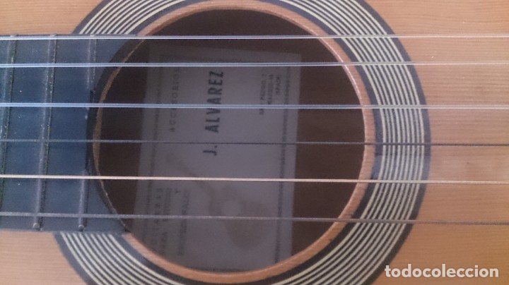 Instrumentos musicales: Guitarra J ALVAREZ - Foto 10