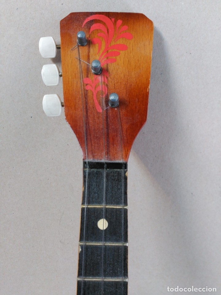 Instrumentos musicales: BALALAICA EN MADERA, INSTRUMENTO DE CUERDA - Foto 9