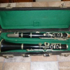 Instrumentos musicales: CLARINETE BB EN ÉBANO PÜCKERT ORIGINAL. Lote 183691931