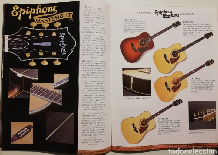Instrumentos musicales: EPIPHONE Cat&aacute;logo Guitarras 2004 - Foto 3