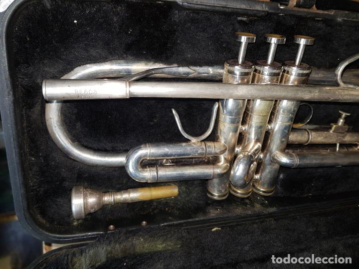 Instrumentos musicales: trompeta besson 600 en estuche rigido - Foto 2