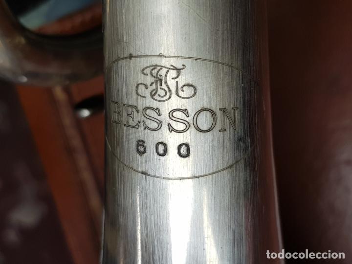 Instrumentos musicales: trompeta besson 600 en estuche rigido - Foto 7
