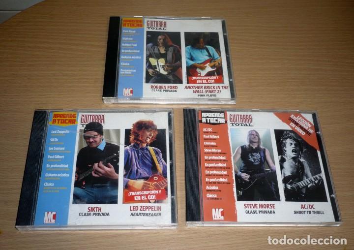 Instrumentos musicales: 3 Cds tutoriales- Guitarra Total -Aprende a tocar - Foto 1