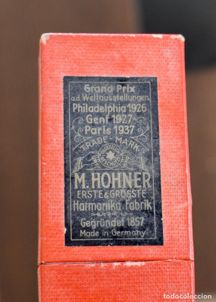 Instrumentos musicales: Arm&oacute;nica en su estuche original. ECHO - HOHNER, Made in Germany. - Foto 3