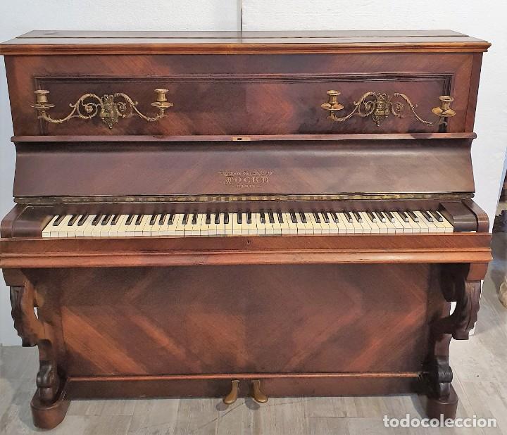 Instrumentos musicales: PIANO DE CONSOLA ROBLE - Foto 2