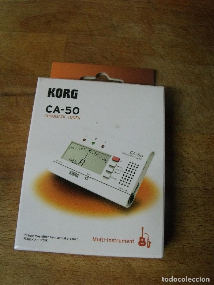 Instrumentos musicales: AFINADOR CROMATICO- KORG CA-50 - Foto 1