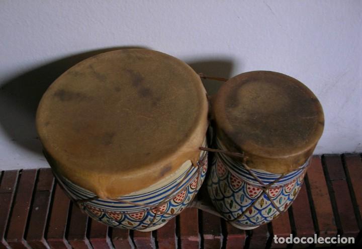 Instrumentos musicales: Bongos africanos - Foto 3 - 208994132
