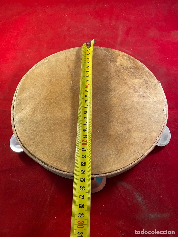 Instrumentos musicales: Pandereta de piel - Foto 4