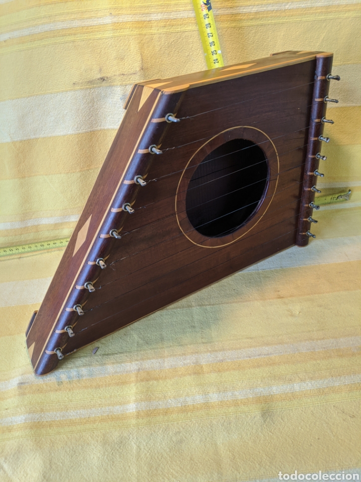 Instrumentos musicales: Caja arpa de caoba - Foto 2
