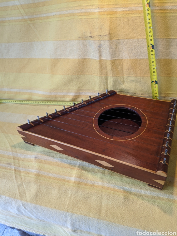 Instrumentos musicales: Caja arpa de caoba - Foto 4