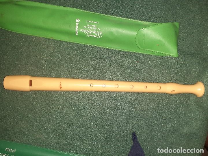 Instrumentos musicales: CONJUNTO DE DOS FLAUTAS. ALEMANIA - Foto 2