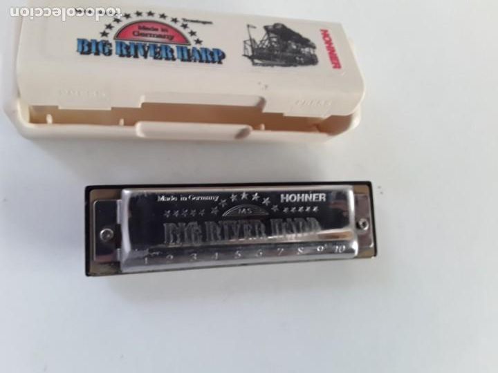 Instrumentos musicales: ARMONICA HOHNER, ALEMANA, BIG RIVER HARP - Foto 6