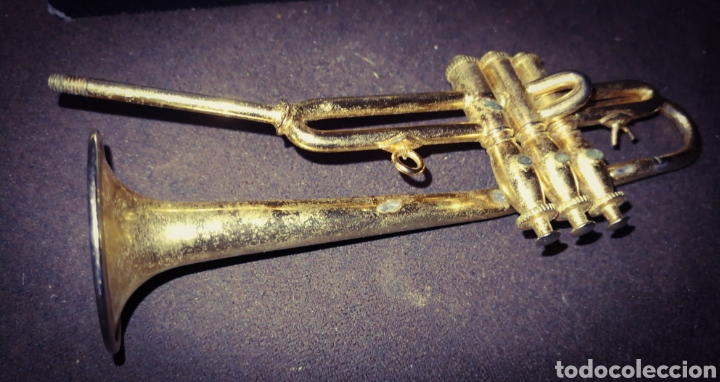 Instrumentos musicales: TROMPETA MINIATURA CON CAJA. - Foto 5