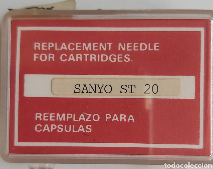 Instrumentos musicales: Aguja tocadiscos Sanyo ST 20/FOX 689 - Foto 4