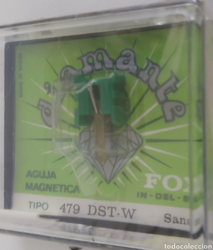 Instrumentos musicales: AGUJA TOCADISCOS SANSUI - FOX 479- DST - W - Foto 1
