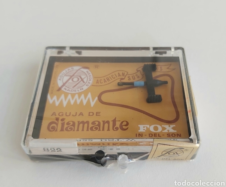 Instrumentos musicales: Aguja tocadiscos Sharp - FOX/DIAMANTE 822 - Foto 2