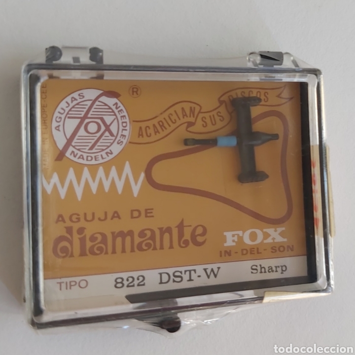 Instrumentos musicales: Aguja tocadiscos Sharp - FOX/DIAMANTE 822 - Foto 1