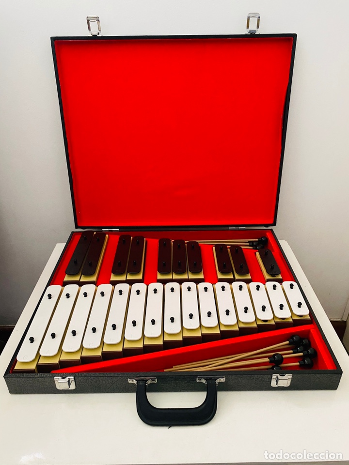 Instrumentos musicales: Xil&oacute;fono en estuche - Foto 1