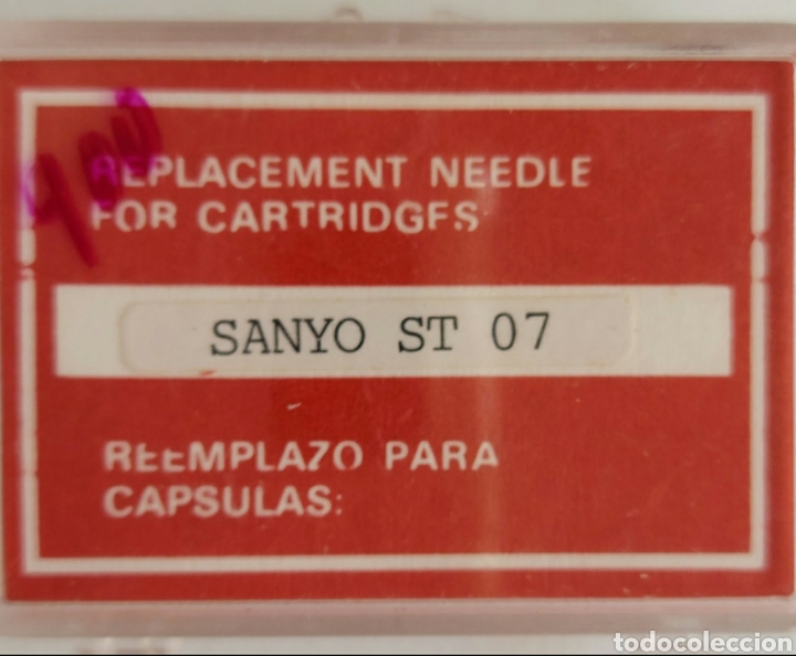 Instrumentos musicales: Aguja tocadiscos SANYO - ST 07 - Foto 4