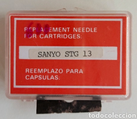 Instrumentos musicales: Aguja tocadiscos Sanyo - STG 13 - Foto 4