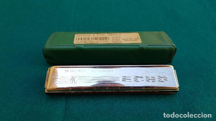 Instrumentos musicales: HARMONICA M. HOHNER ECHO TREMOLO N&ordm; 2309/32 C - Foto 2