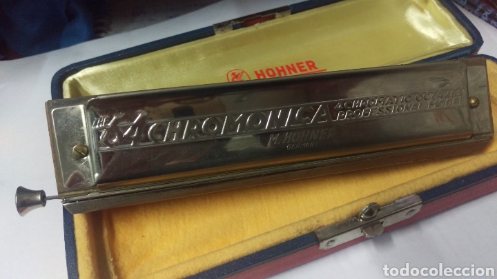 Instrumentos musicales: Harmonica M. HOHNER THE 64 CHROMONICA PROFESIONAL - Foto 1