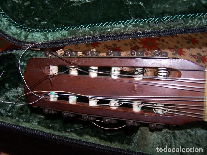 Instrumentos musicales: BANDURRIA JOSE RAMIREZ MADRID 1958 - Foto 15