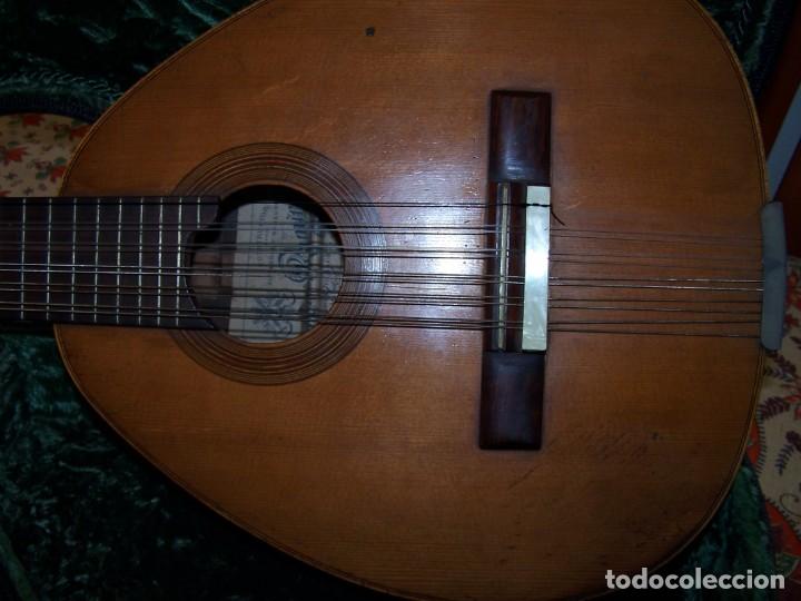 Instrumentos musicales: BANDURRIA JOSE RAMIREZ MADRID 1958 - Foto 16