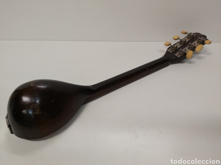 Instrumentos musicales: Peque&ntilde;a y antigua mandolina - Foto 11