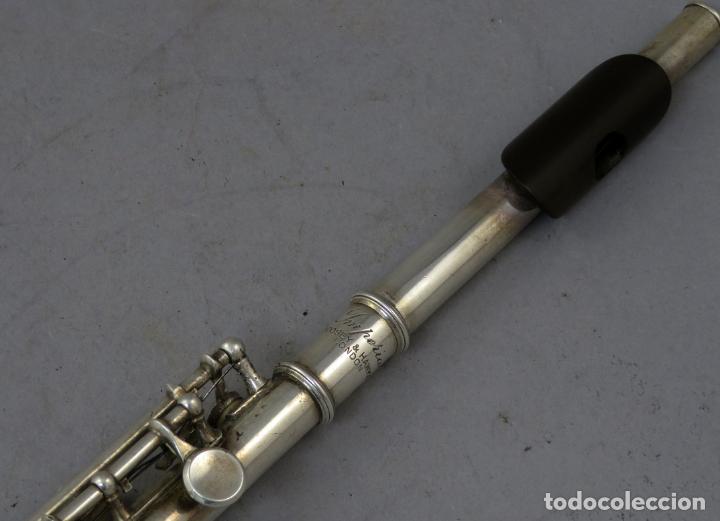 Instrumentos musicales: Flauta travesera Imperial en plata de la casa Boosey & Hawkes Londres mediados del siglo XX - Foto 3 - 230318535