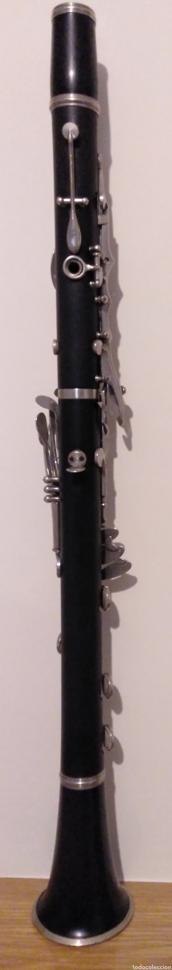 Instrumentos musicales: Clarinete de madera Boehm completo La - Foto 2
