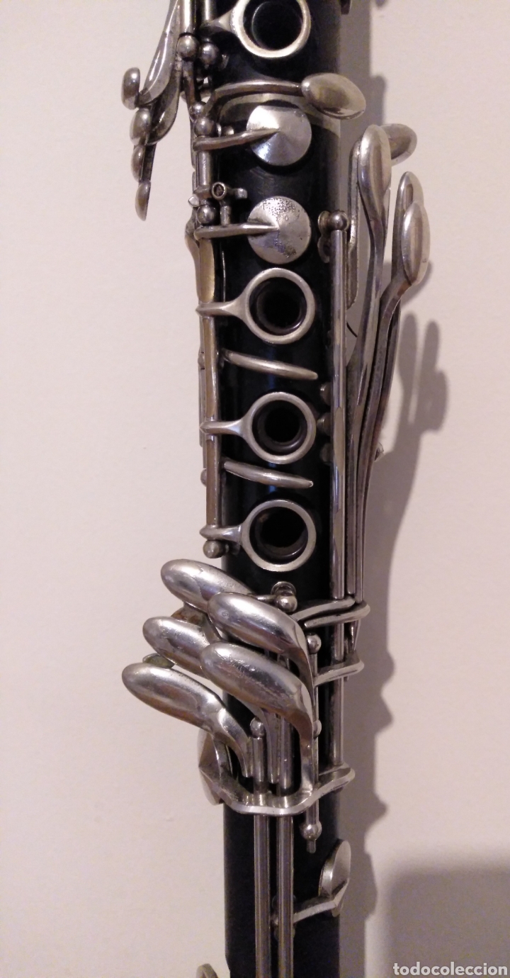 Instrumentos musicales: Clarinete de madera Boehm completo La - Foto 4