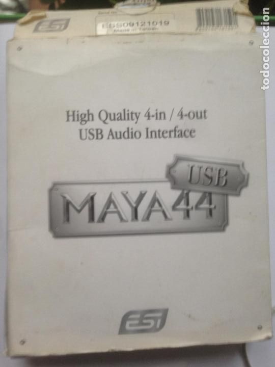 Instrumentos musicales: TARJETA DE SONIDO MAYA A4 USB AUDIO INTERFACE - Foto 5