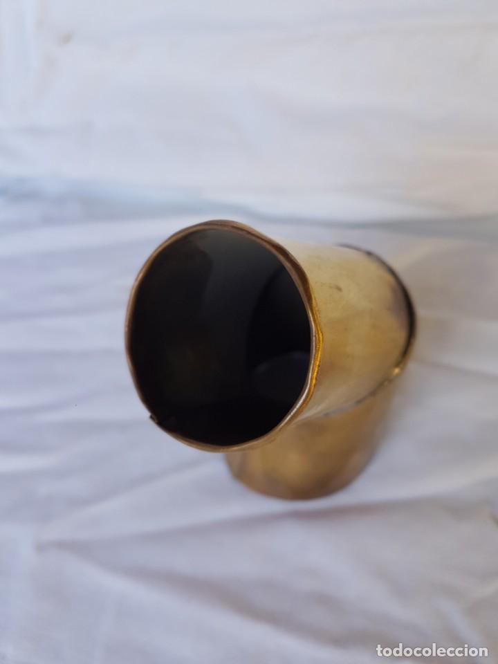 Instrumentos musicales: Codo lat&oacute;n para gramola - Foto 2