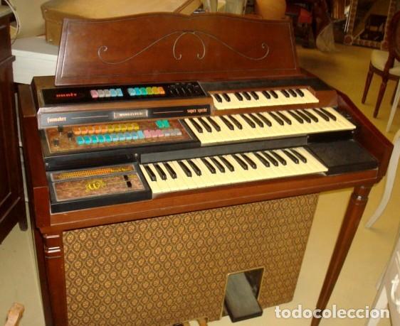 Instrumentos musicales: Organo harmonio antiguo marca WURTLTZER - Foto 7