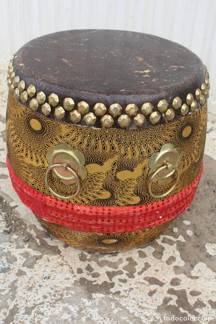 Instrumentos musicales: Gran Tambor para la Danza del Le&oacute;n (Estilo del Sur) - Foto 2
