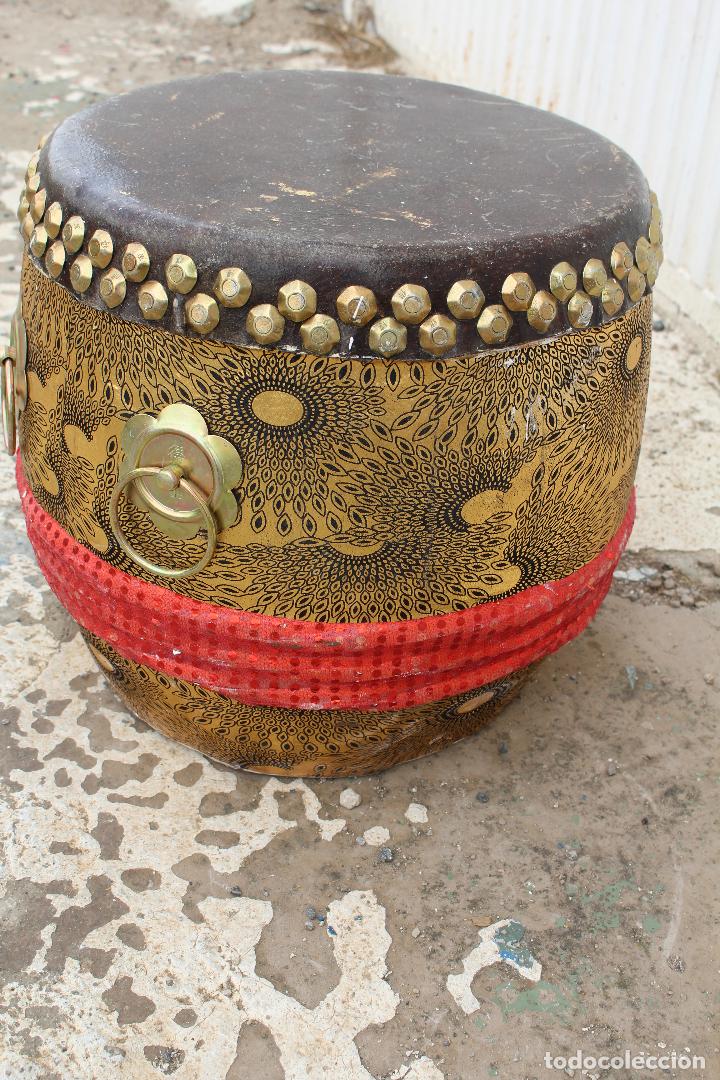 Instrumentos musicales: Gran Tambor para la Danza del Le&oacute;n (Estilo del Sur) - Foto 3