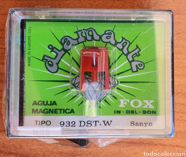 Instrumentos musicales: AGUJA TOCADISCOS FOX 932 - DIAMANTE - Foto 1