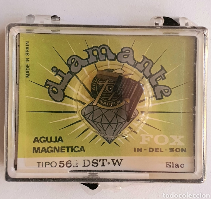 Instrumentos musicales: AGUJA TOCADISCOS FOX 562 DST - W/DIAMANTE - Foto 2
