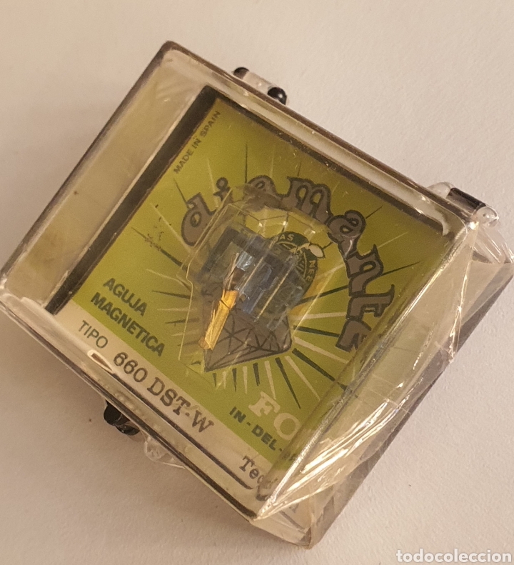 Instrumentos musicales: AGUJA TOCADISCOS TECTRON - 660 DST-W/DIAMANTE - Foto 2