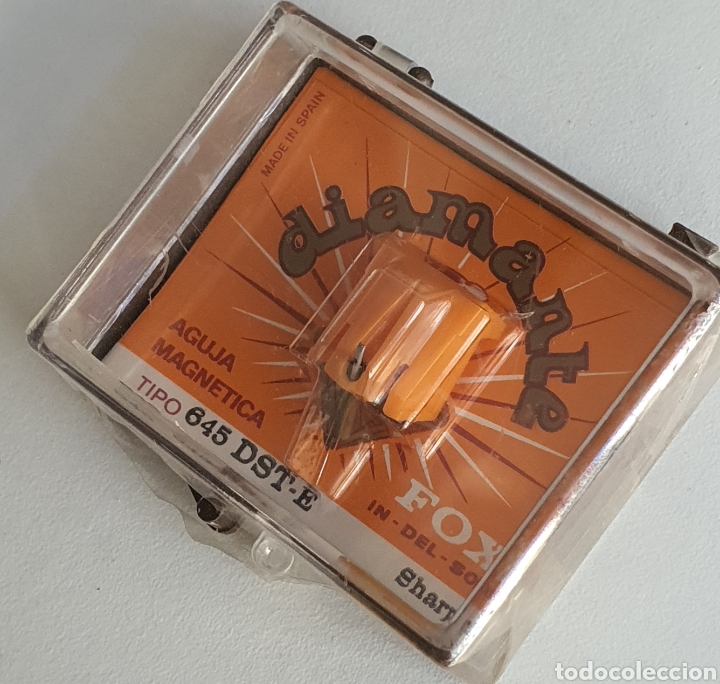 Instrumentos musicales: AGUJA TOCADISCOS SHARP 645 - DST-W/FOX/DIAMANTE - Foto 2
