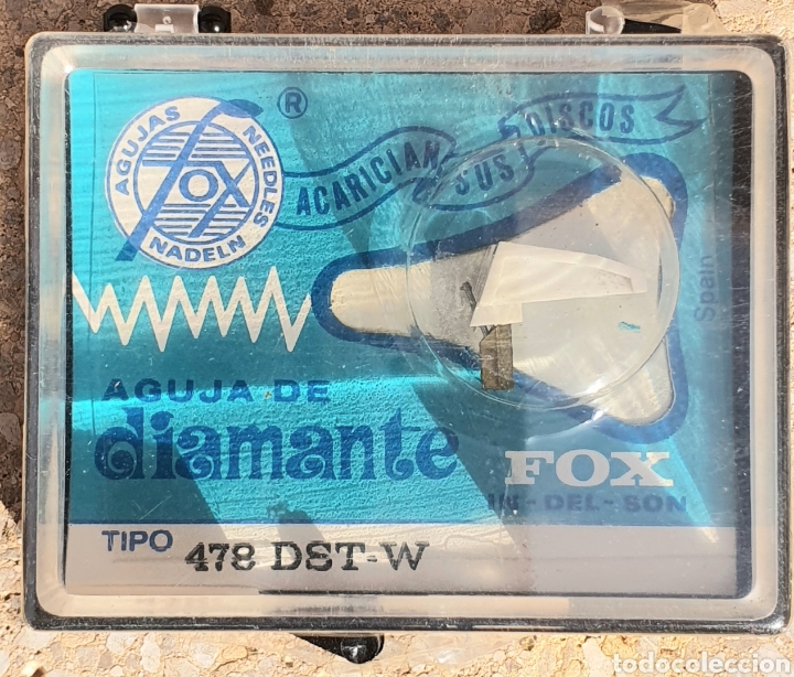 Instrumentos musicales: AGUJA TOCADISCOS 478 - FOX/DIAMANTE - Foto 1