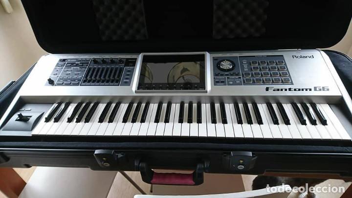 Sintetizador Roland Fantom G6 Funda Dura Con Buy Old Electronic And Digital Keyboards At Todocoleccion