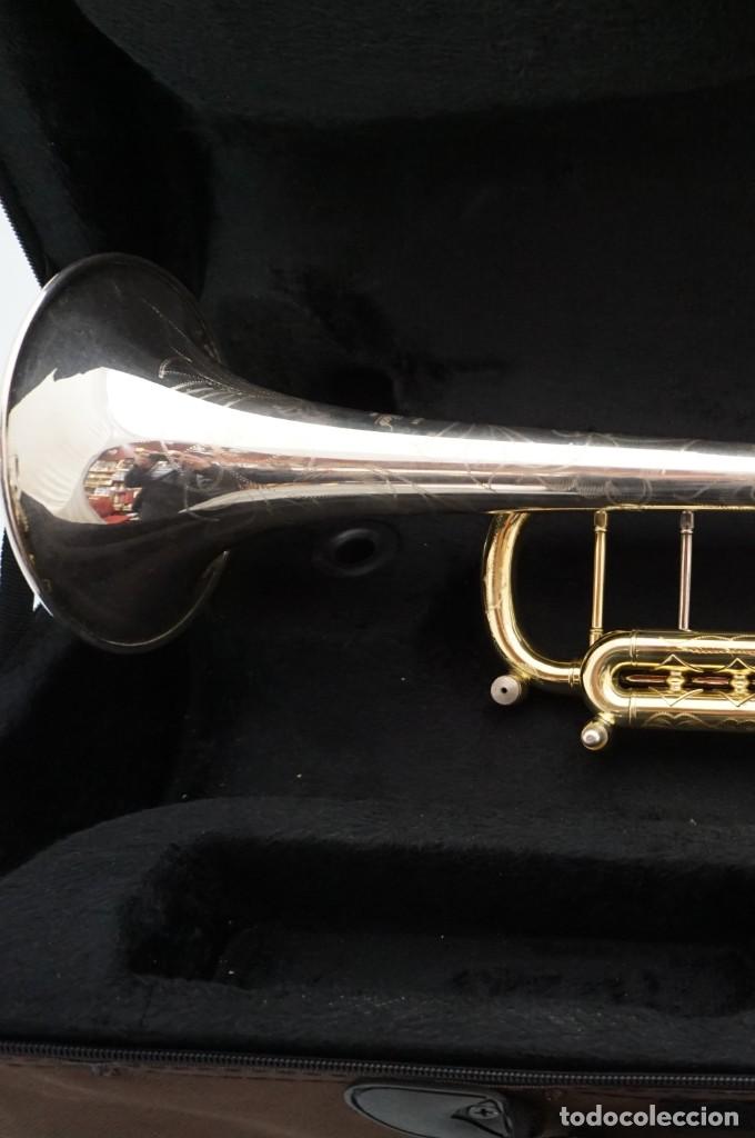 Instrumentos musicales: MARAVILLOSA TROMPETA GAMA ALTA STRADIVARIUS MODEL 72 * VICENT BACH -VELKHART IND U.S.A - IMPECABLE - Foto 8 - 241387080